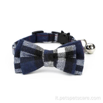 Collar per gatti per compagni di papillon di lusso ecologico